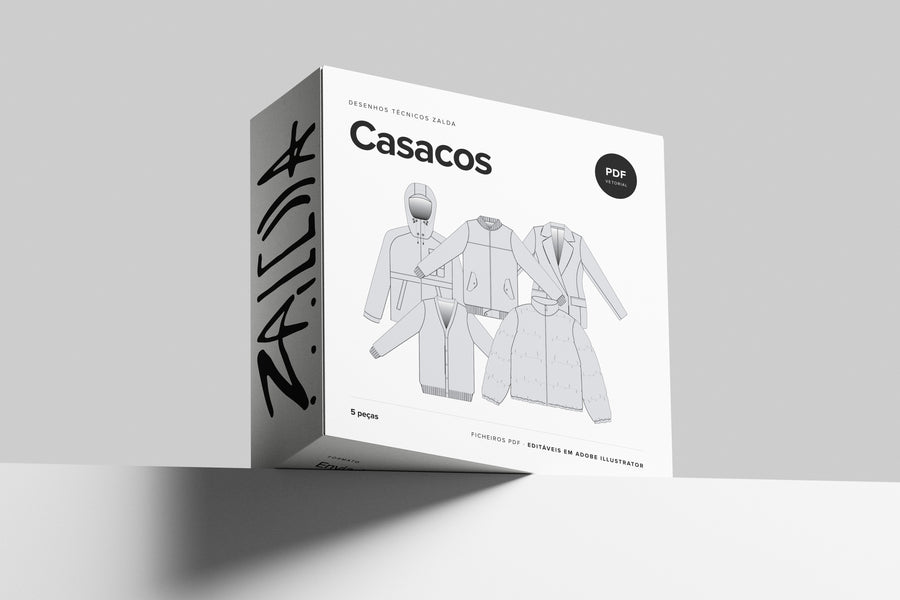 Casacos (5 peças)